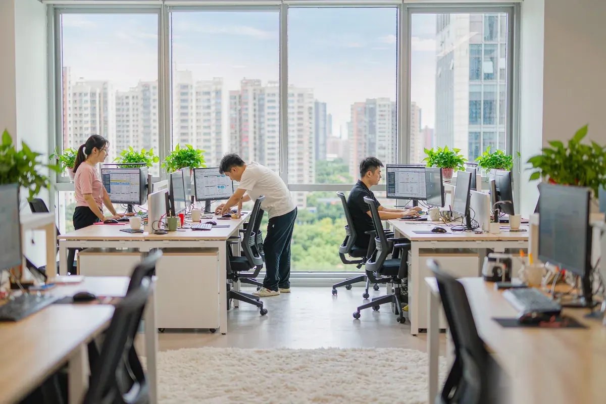 办公区实景